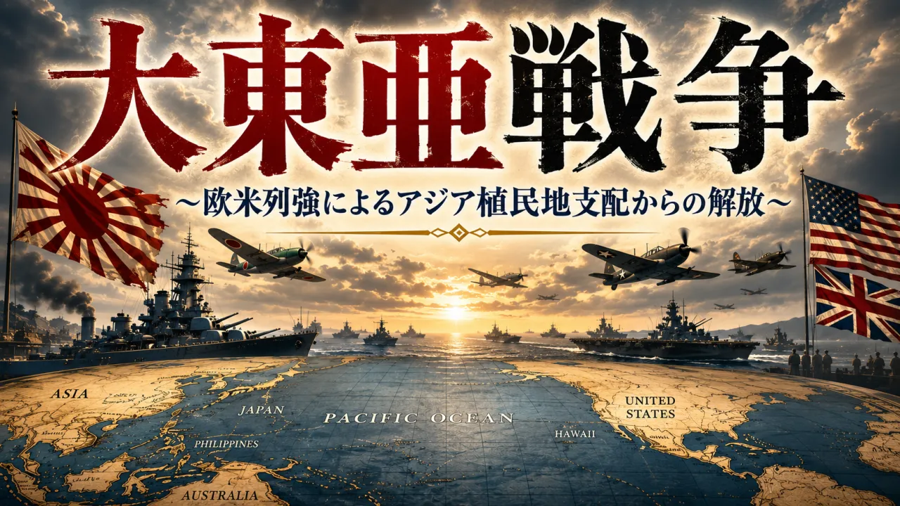 第五十二回 歴史会 大東亜戦争　〜欧米列強によるアジア植民地支配からの解放〜