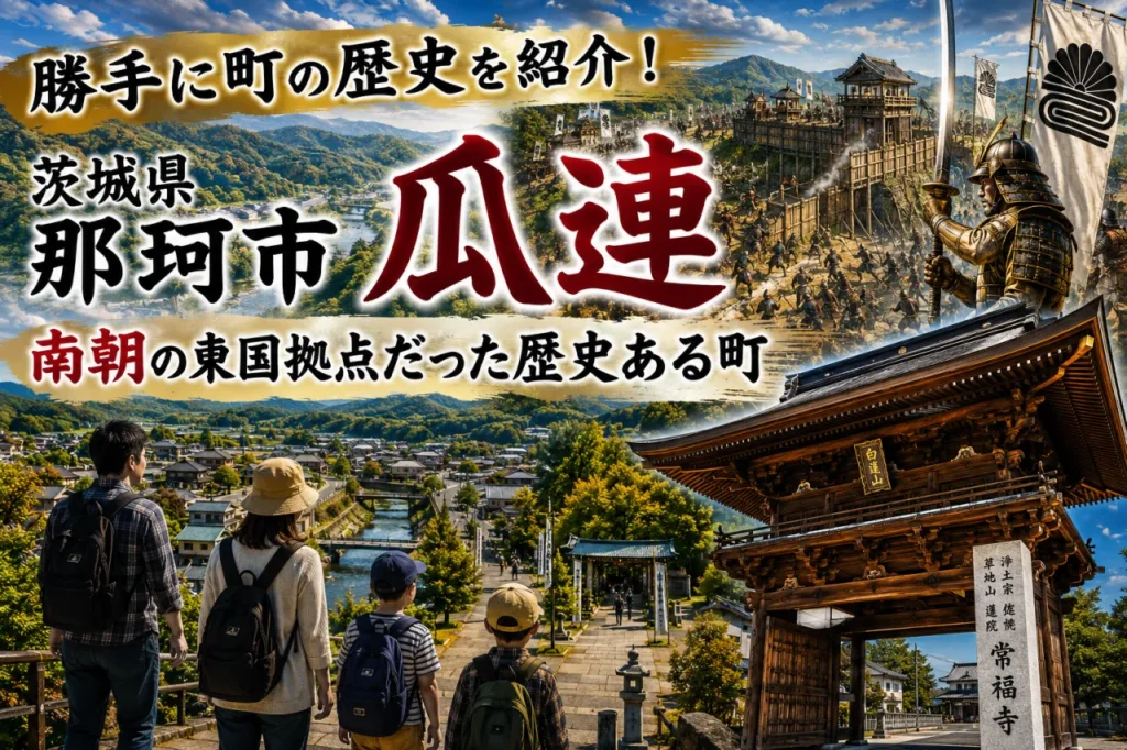 勝手に町の歴史を紹介！茨城県那珂市瓜連に関連する画像