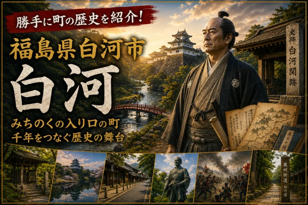 勝手に町の歴史を紹介！福島県白河市に関連する画像