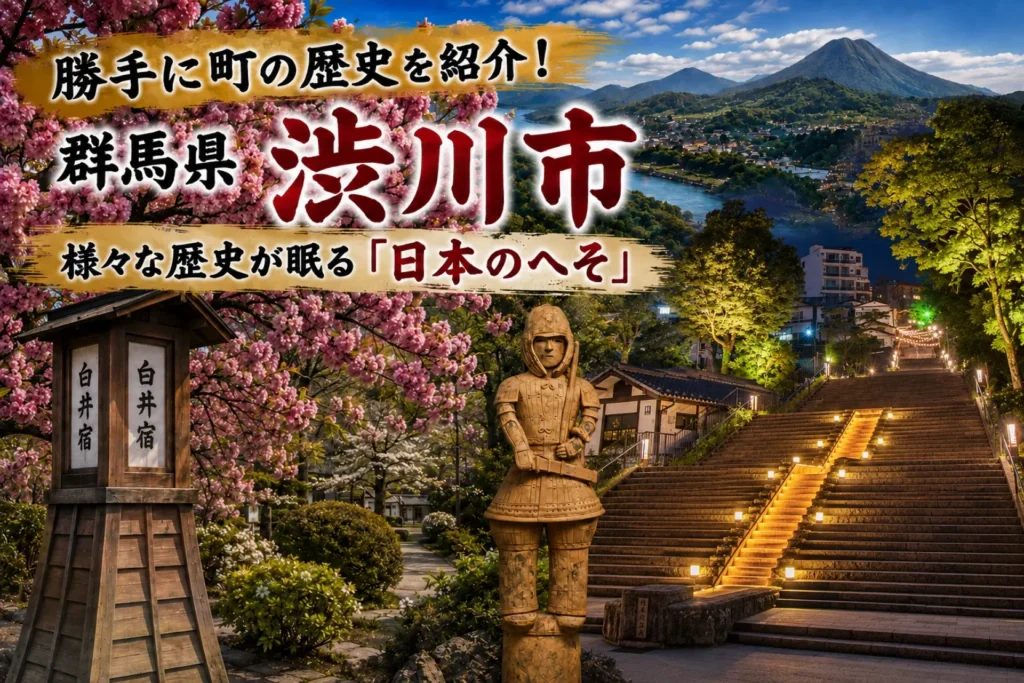 勝手に町の歴史を紹介！群馬県渋川市に関連する画像