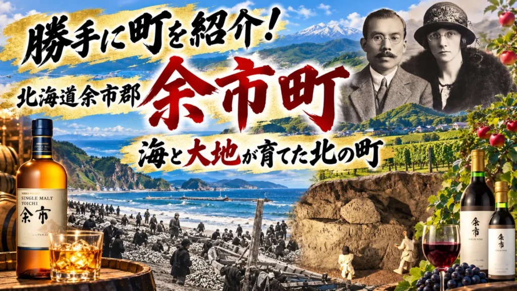 勝手に町の歴史を紹介！北海道余市郡余市町に関連する画像