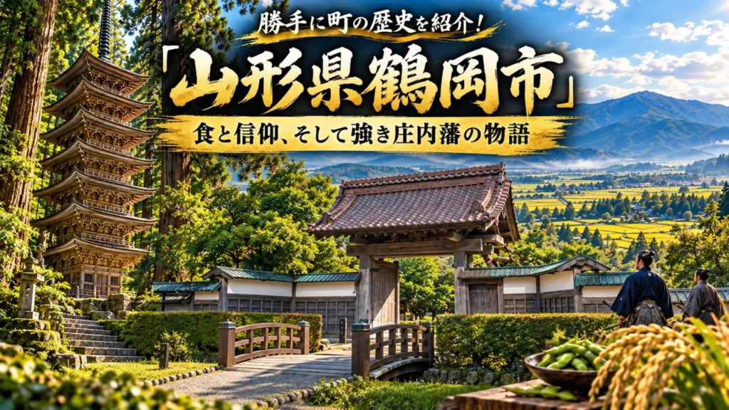 勝手に町の歴史を紹介！山形県鶴岡市に関連する画像